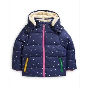 Mini Boden Girls/Kids' Two-in-One Vest & Puffer Jacket size 8/9 NEW With Tags